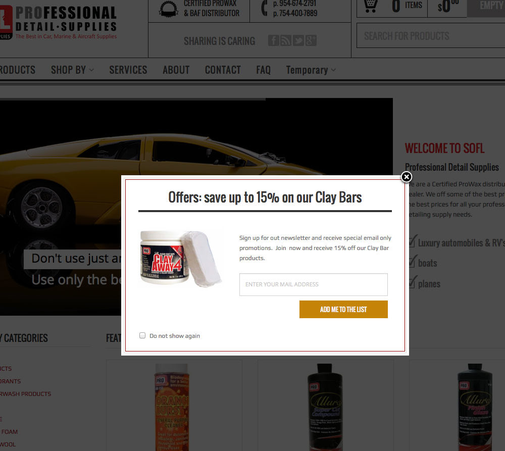 Auto Parts eCommerce Website